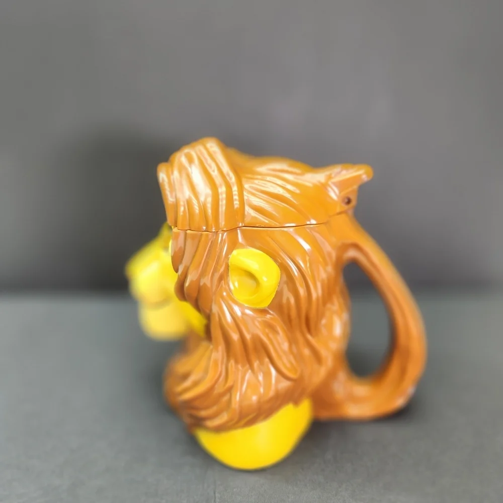 Vintage 1998 Disney On Ice The Lion King Simba Flip- Top Mug